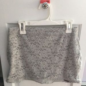 American Eagle Lace Mini Skirt